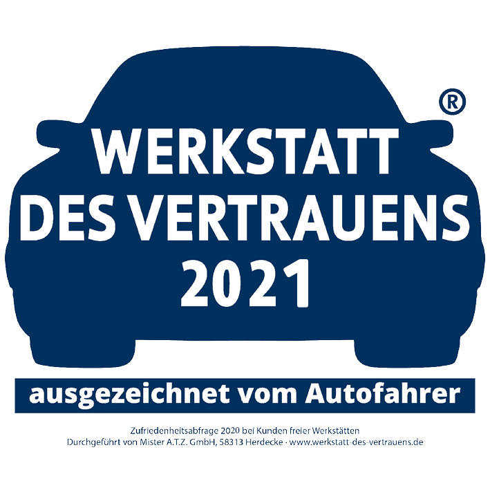 Auszeichnung Werkstatt des Vertrauens