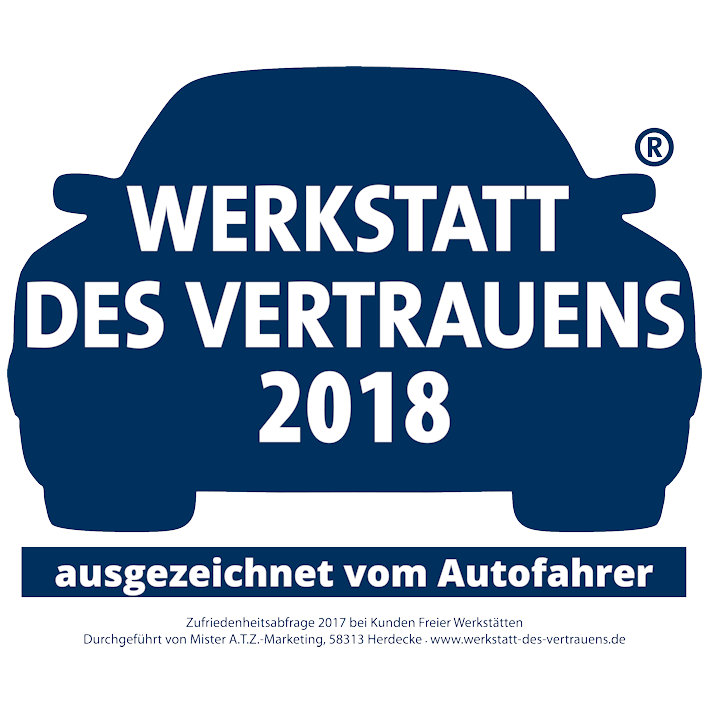 Auszeichnung Werkstatt des Vertrauens