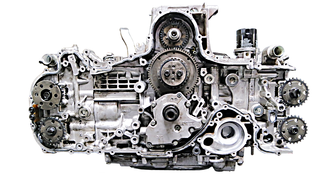Schnittmodell eines Motors