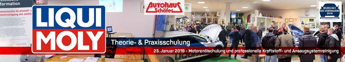 Banner zur LiquiMoly-Schulung